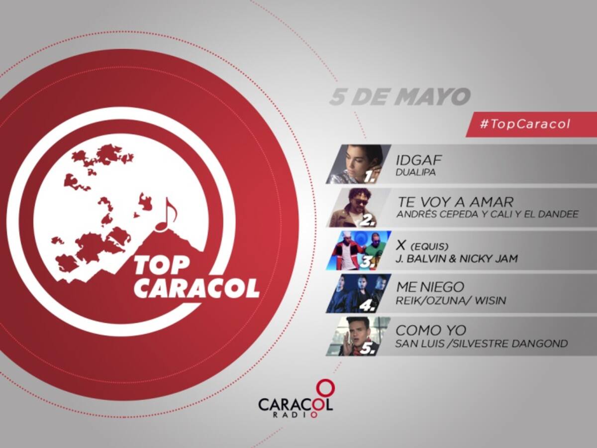Top Caracol 5 de mayo