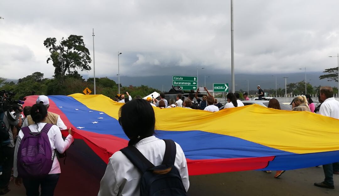 Venezolanos en Colombia