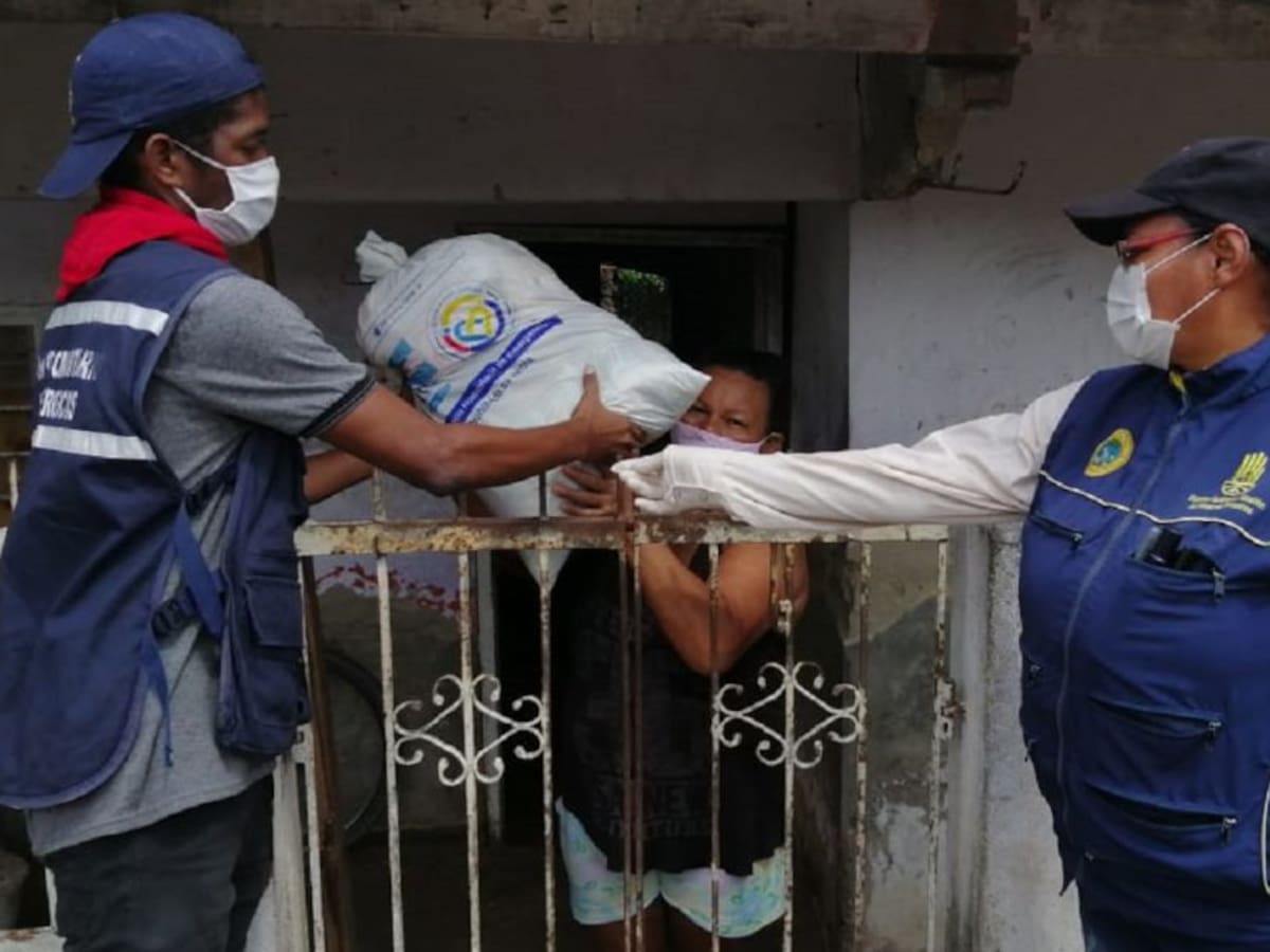 En Cartagena, Gestión del Riesgo entrega 3500 mercados a población especial