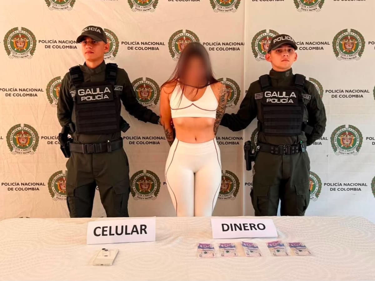 Capturada por extorsionar al hombre con el que sostuvo una relación extramatrimonial en Ibagué