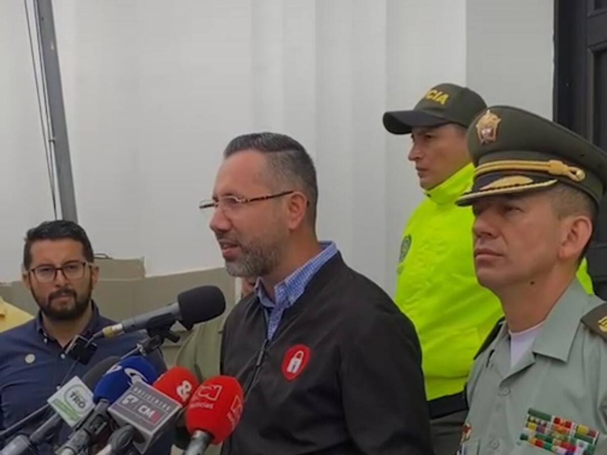 “Le estamos llegando a la delincuencia”: alcalde de Bucaramanga