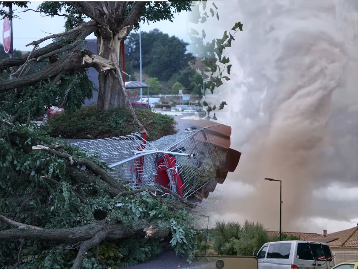 Paso de tornado en el sur de Francia deja al menos 41 heridos y 300 casas afectadas