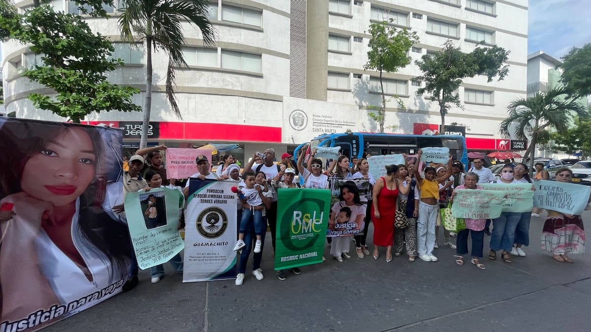 En Santa Marta una familia exige justicia tras la liberación de un confeso feminicida