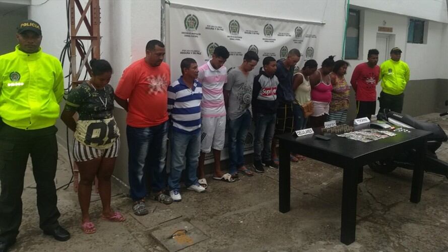 Los jíbaros. Foto: Policía