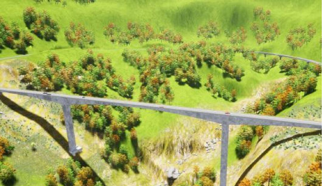 Nuevo puente de Chirajara