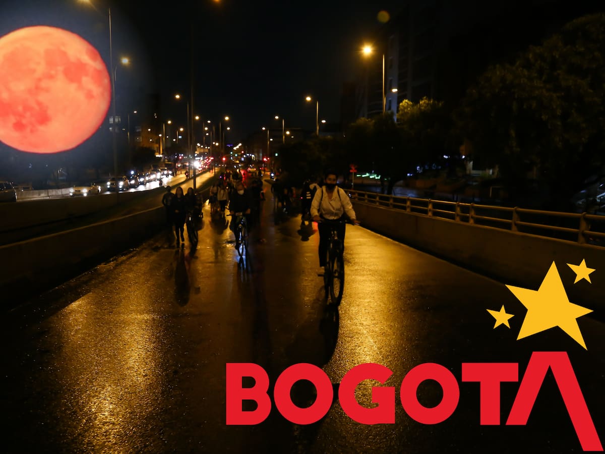 Eclipse lunar HOY 27 de agosto 2026: ¿Cómo verlo en Bogotá? Aproveche la ciclovía nocturna