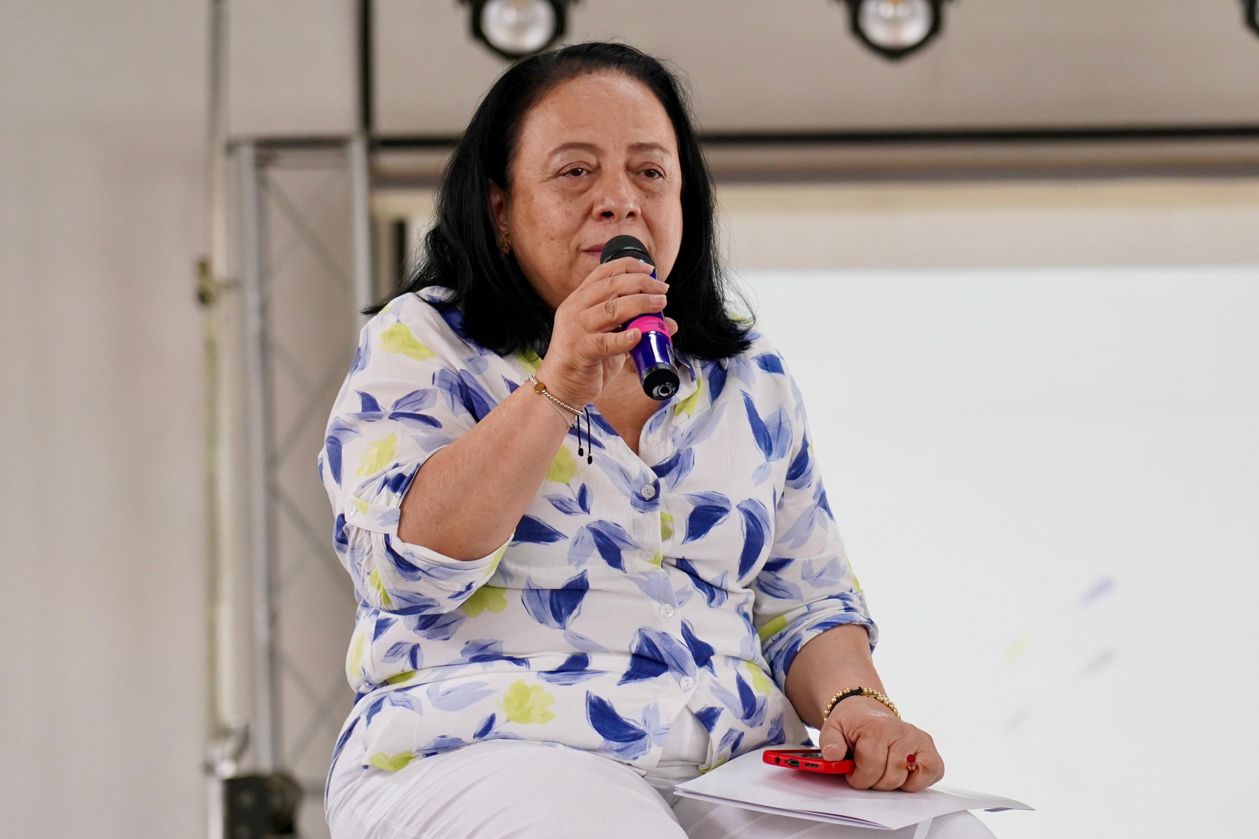 Gloria Quiceno, jefa de la delegación del Gobierno Nacional en los diálogos de paz con las disidencias de alias ‘Calarcá’. Foto: Agencia para la Reincorporación y la Normalización.