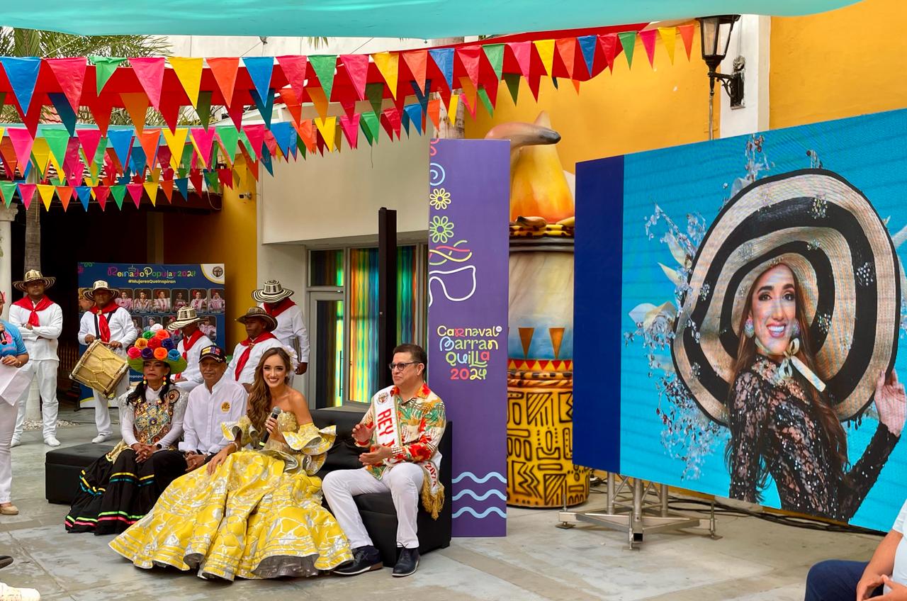 Lanzamiento de la agenda del Carnaval de Barranquilla 2024./ Foto: Caracol Radio