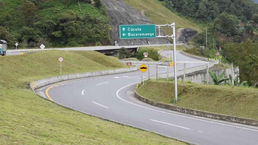 via Bucaramanga Pamplona . Foto: Suministrada.