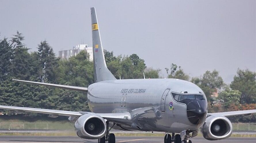 Imagen de referencia - Avión de la Fuerza Aérea Colombiana. Foto: Colprensa