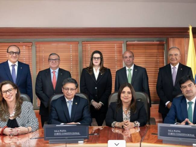 Sala plena Corte Constitucional. Foto: Sala plena Corte Constitucional.