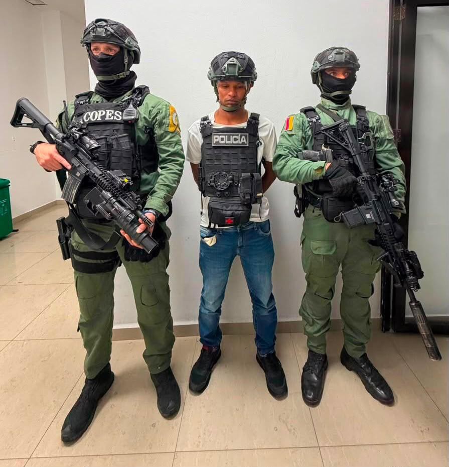 Captura de alias Chuzo del frente cuatro de las Farc de Calarcá