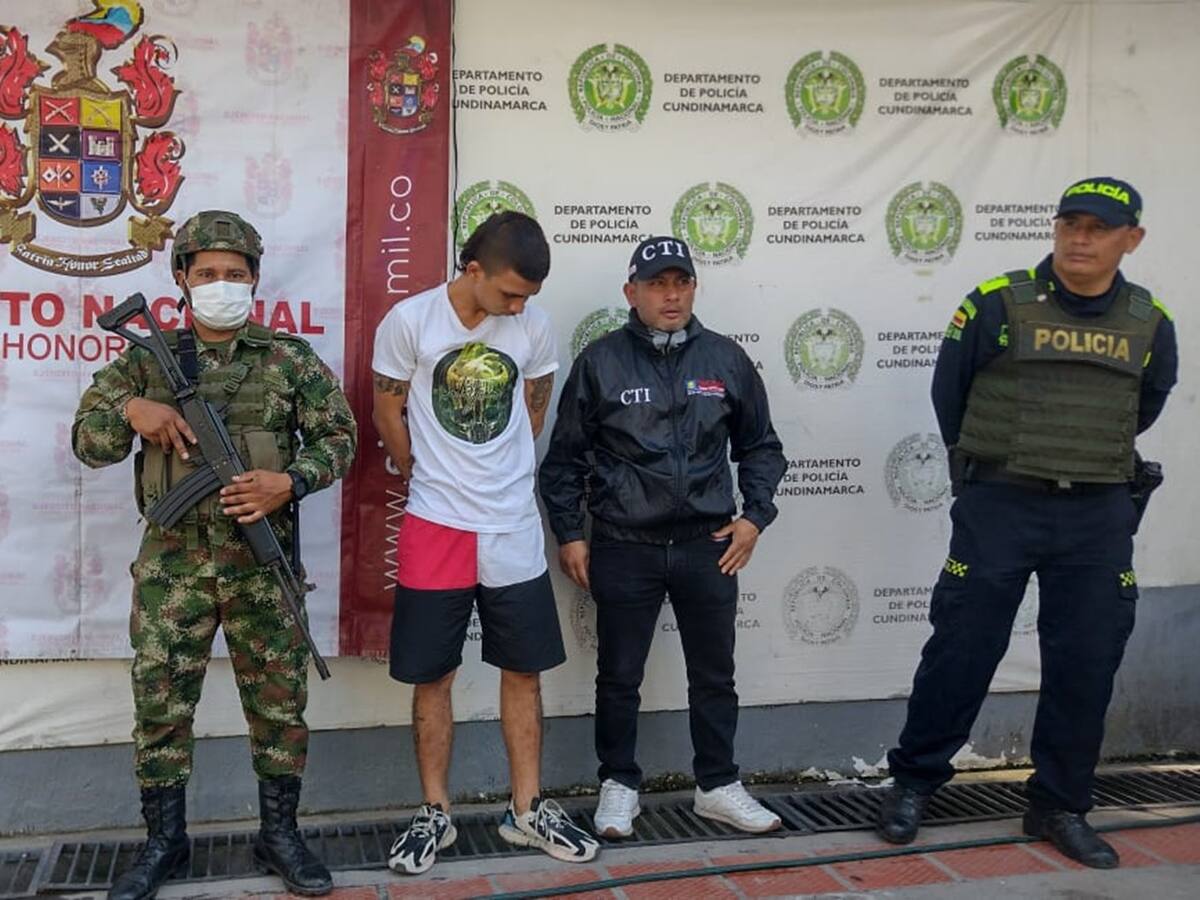 Capturan a ´Pocholo´ presunto responsable de 40 asesinatos en el Tolima y Cundinamarca