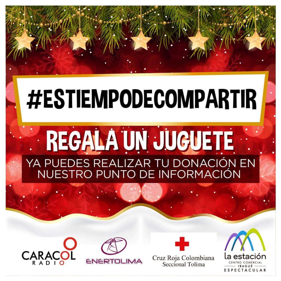 Afiche: Campaña Es Tiempo de Compartir