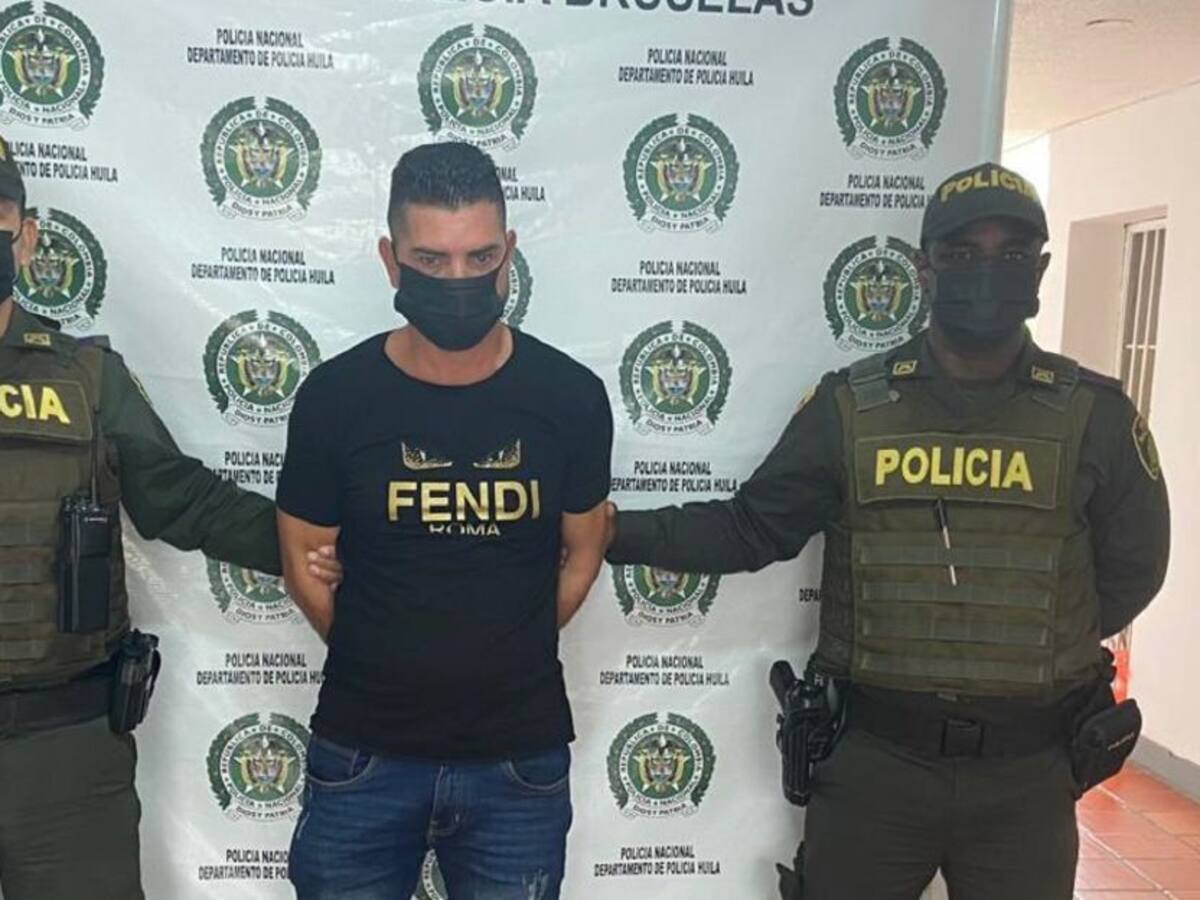 Capturado por extorsión agravada en el sur del Huila