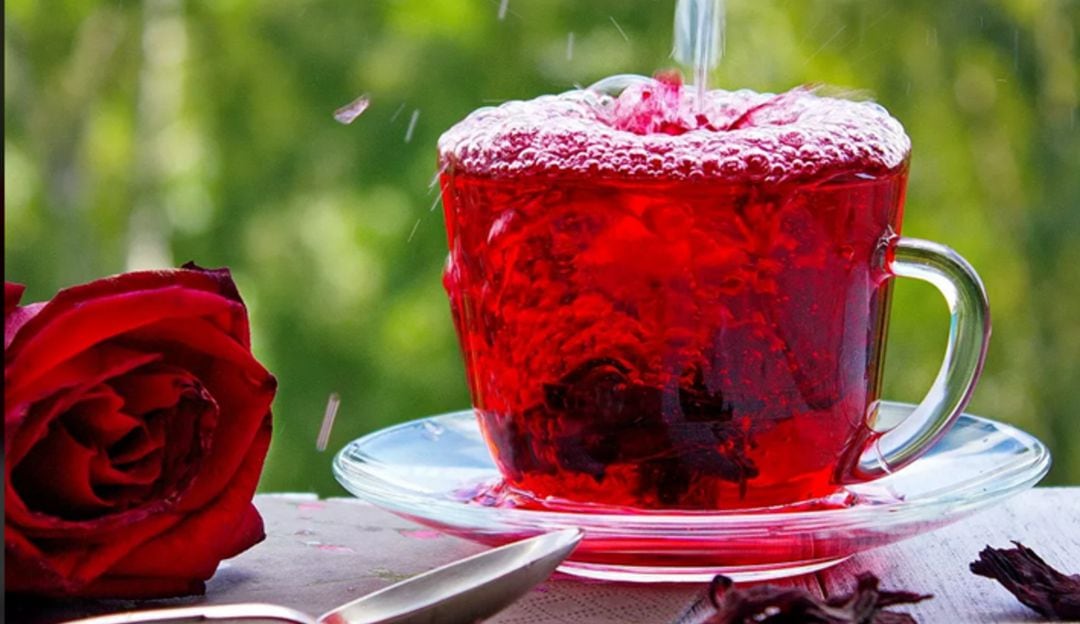 Té de flor de jamaica