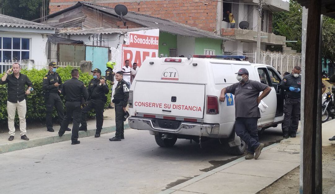 El nuevo homicidio ocurrió en el sector Rafael Núñez del barrio Olaya Herrera