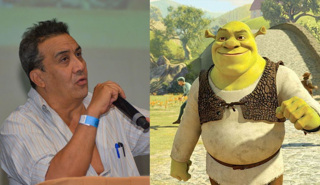Actor de doblaje de Shreck, Alfonso Obregón