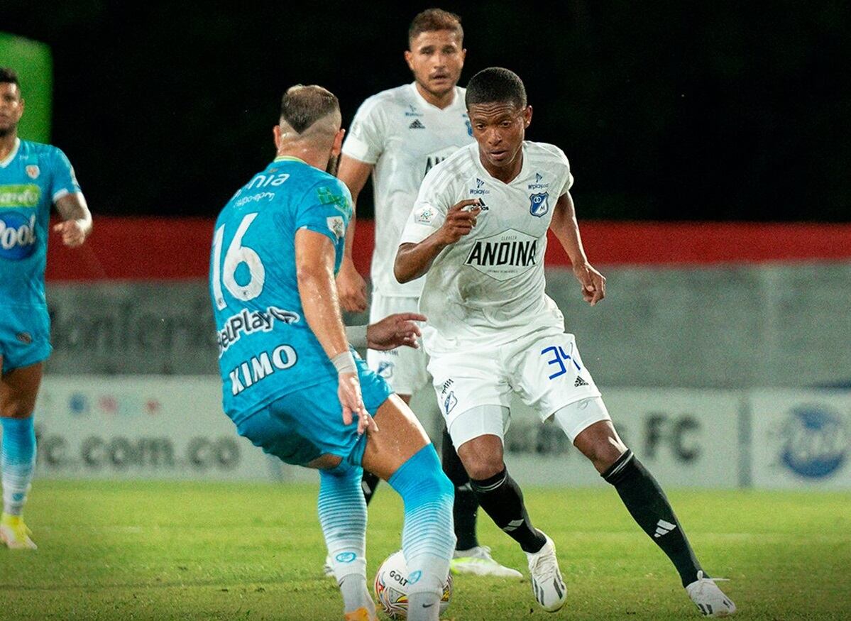 Duelo de Liga entre Jaguares y Millonarios / @MillosFCoficial