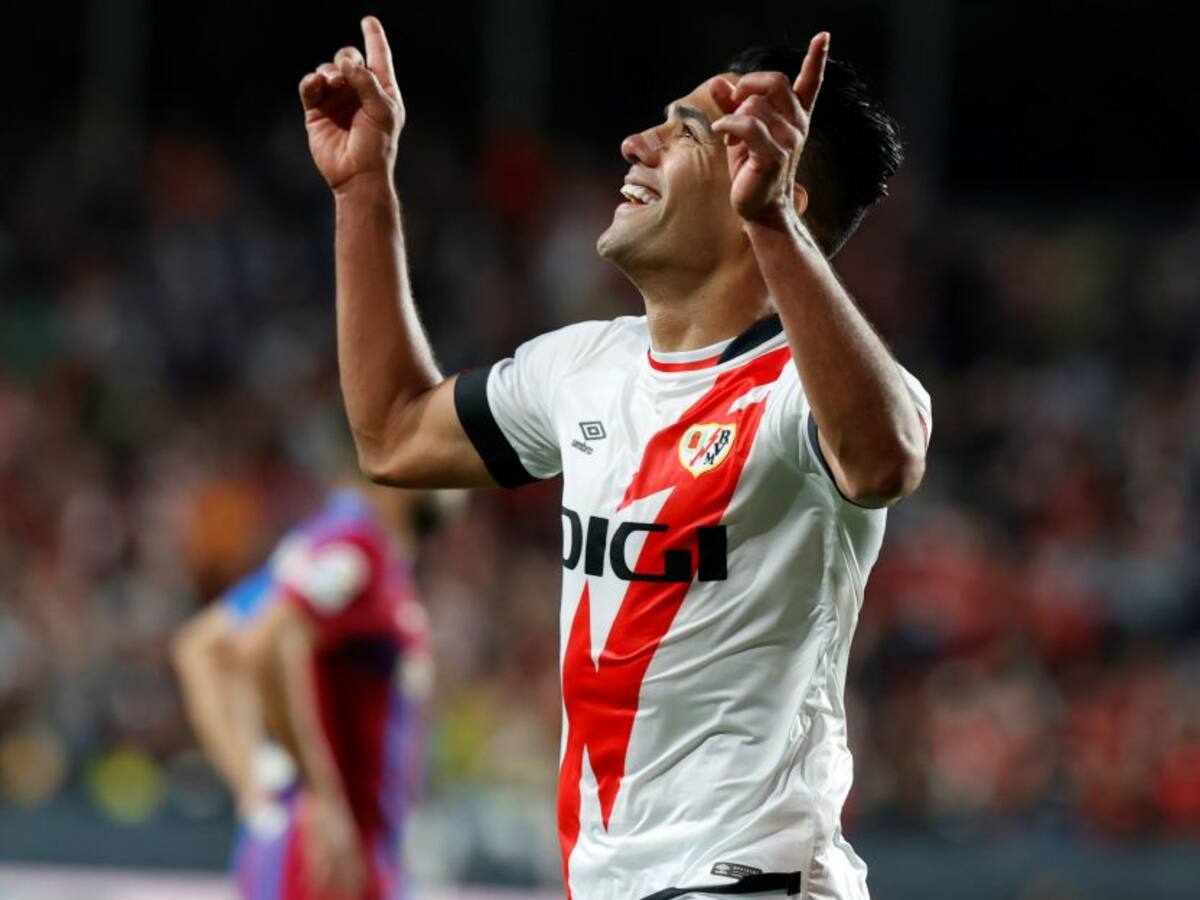Falcao, héroe del Rayo Vallecano en histórica victoria sobre el Barcelona