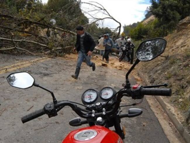 Siete puntos críticos en vías de Boyacá por el paro, reporta gobernador
