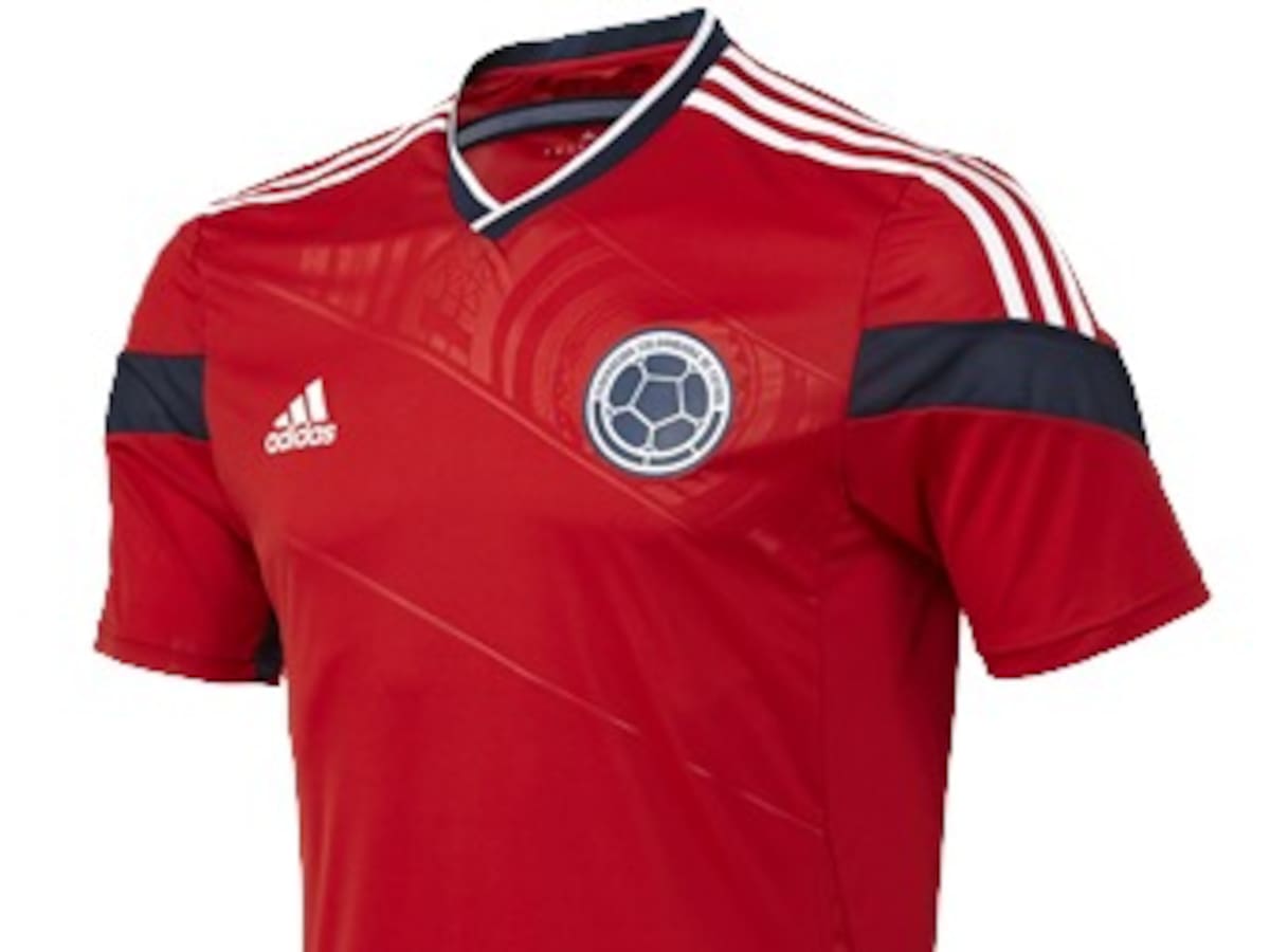 En detalle, el uniforme rojo de la Selección Colombia
