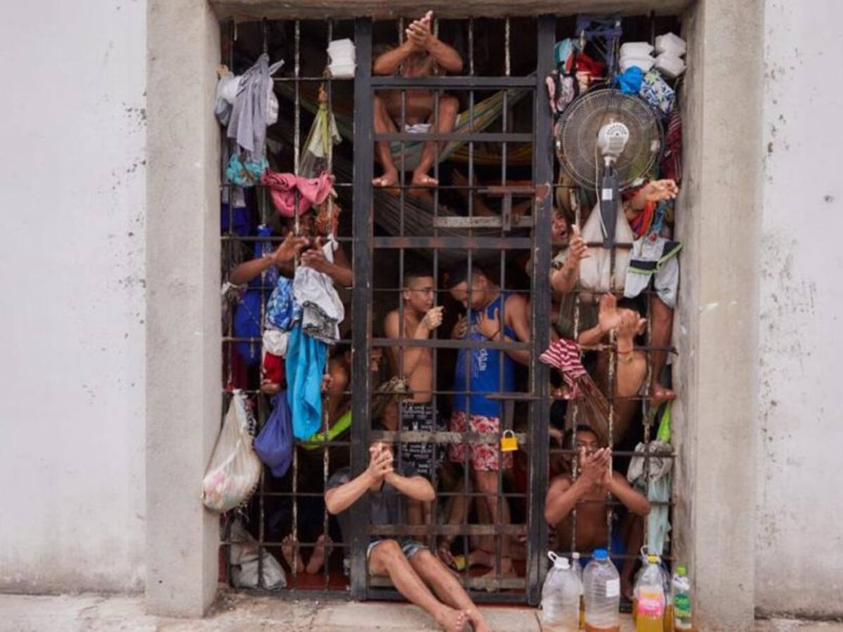 Hacinamiento de 2.000% en una Estación de Policía en Riohacha