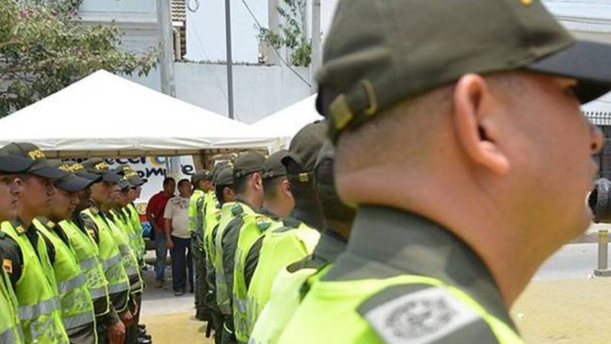 Riña entre auxiliares de Policía dejó un herido