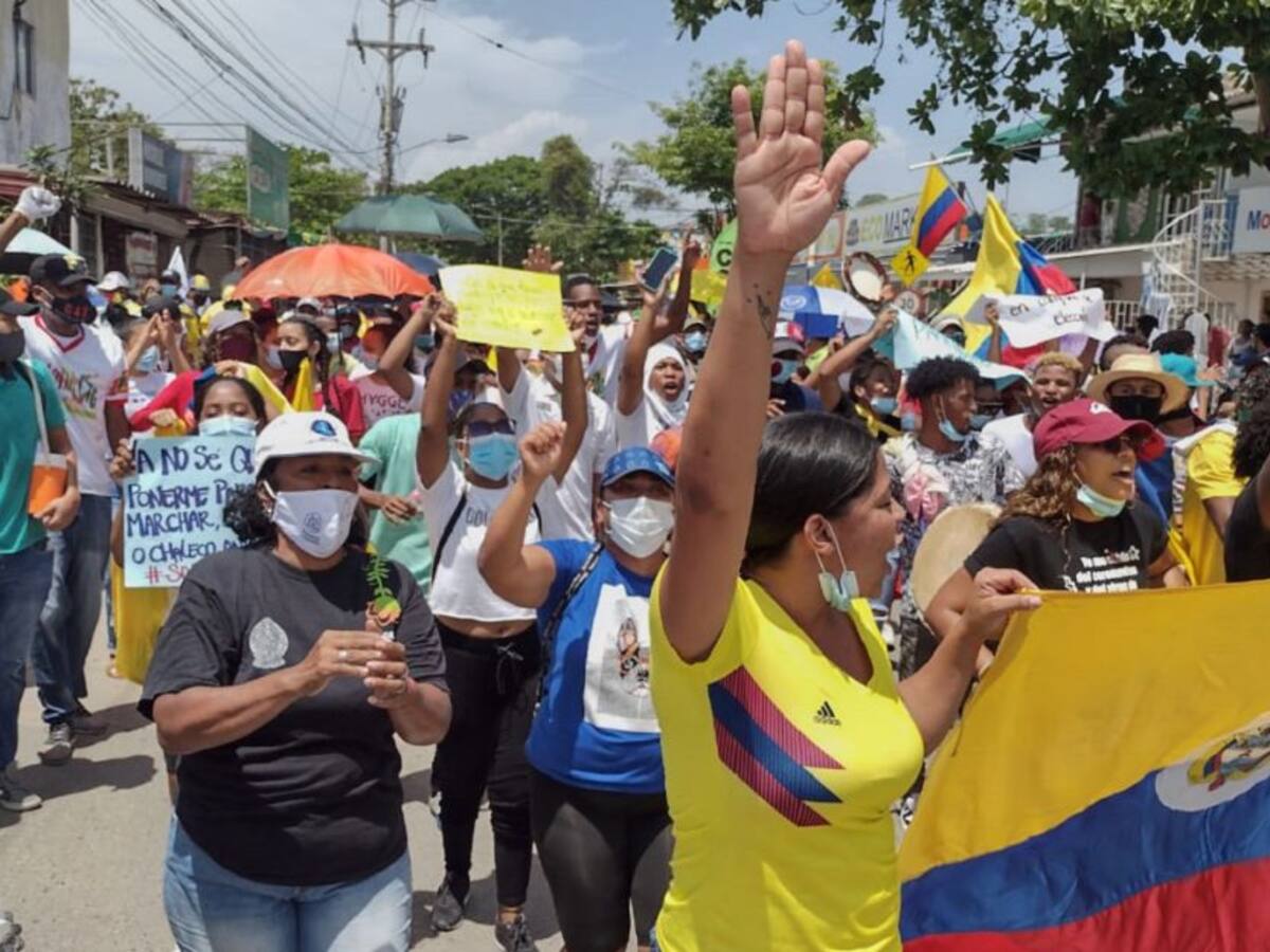 Conozca las marchas programadas para esta semana en Cartagena