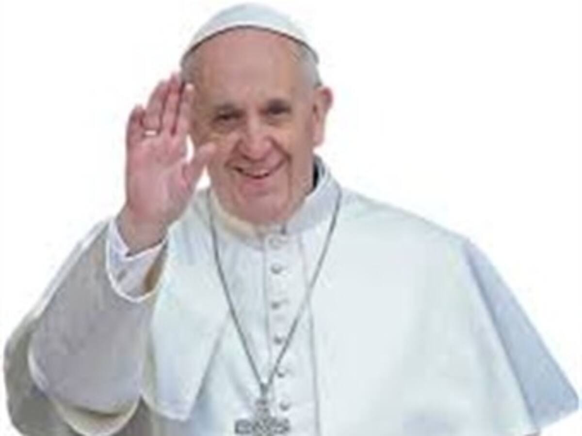 Papa Francisco envió mensaje a los colombianos para lograr la reconciliación y la paz
