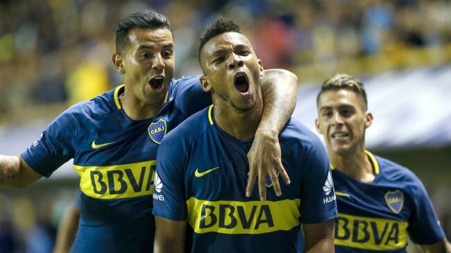 Edwin Cardona (izquierda) Frank Fabra (derecha)