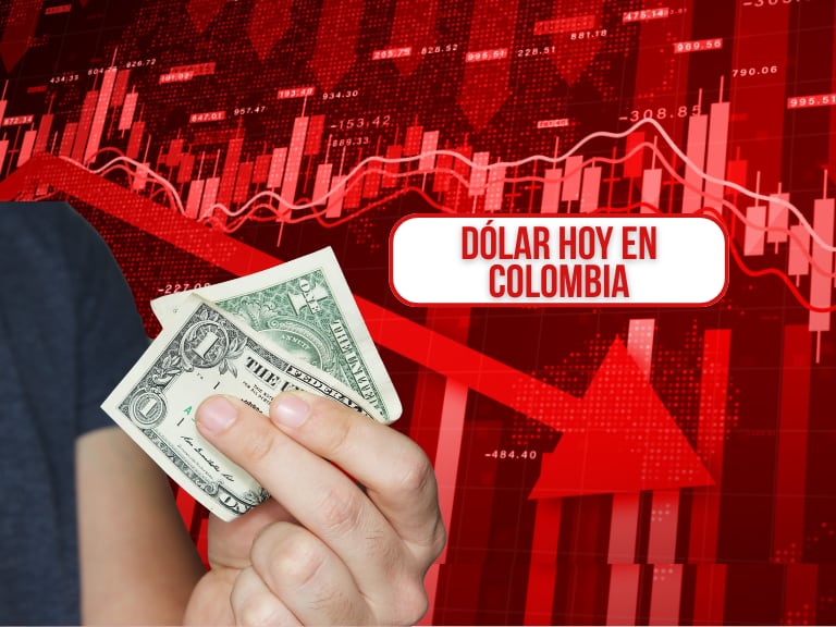 ¿Bajó? El precio del dólar en Colombia cierra semana por debajo de los 4.300 pesos: TRM 9 de mayo