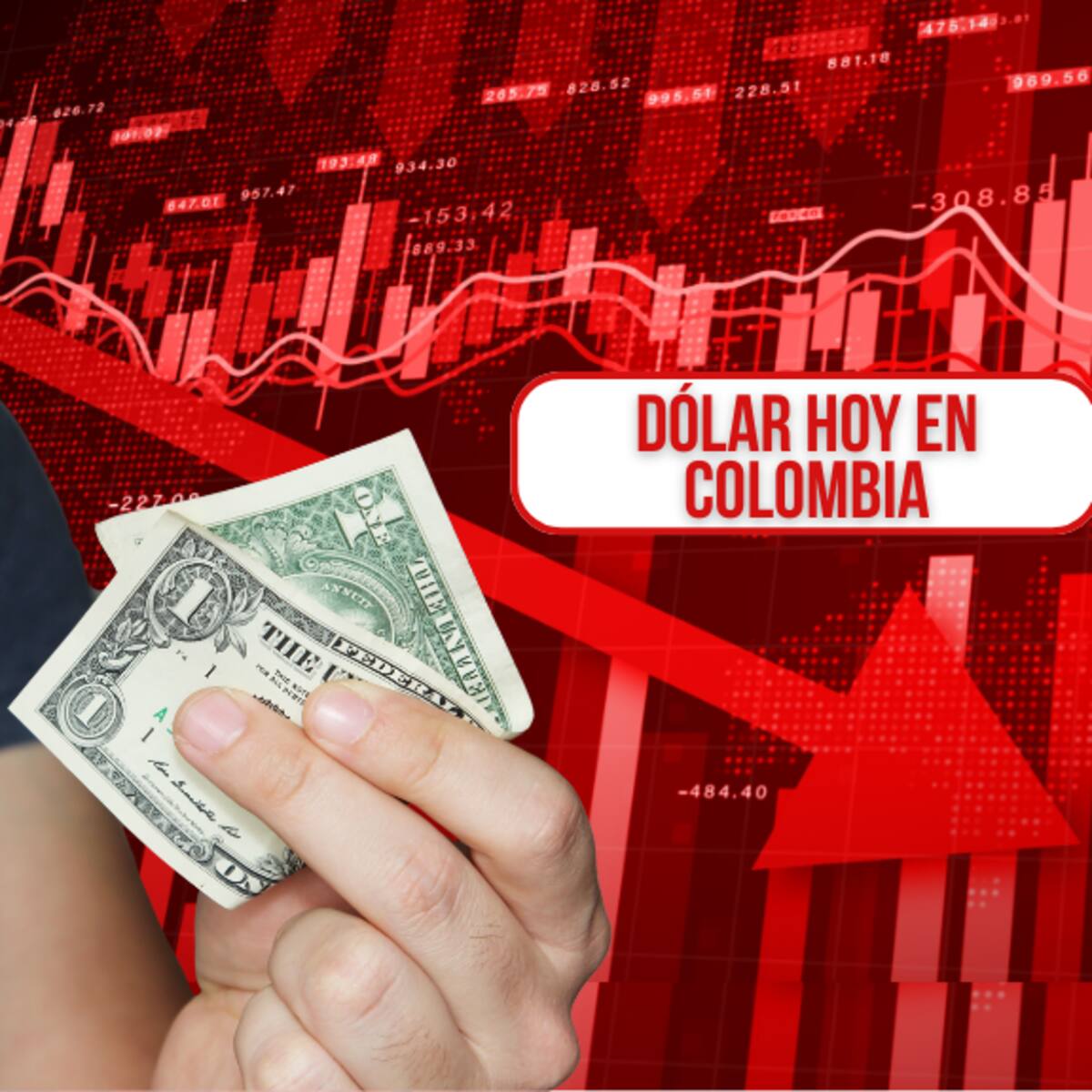 ¡Bajó! Precio del dólar HOY en Colombia sigue cayendo por segundo día consecutivo: TRM 9 de mayo