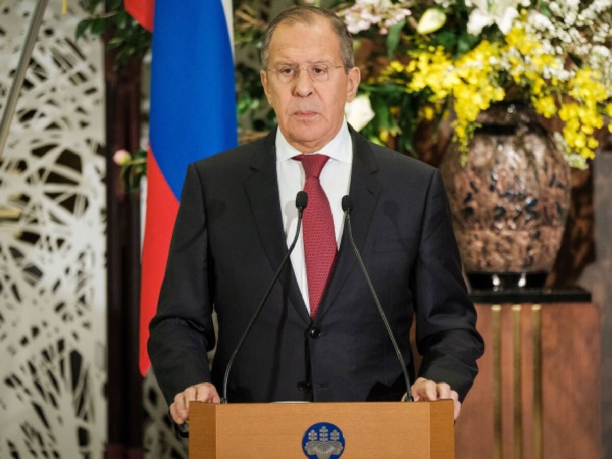 Lavrov dice que expulsión de diplomáticos es por chantaje y presión de USA