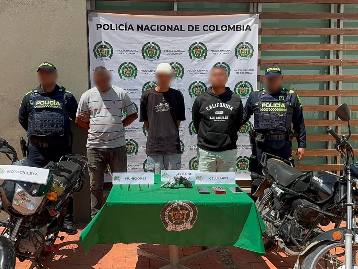 Caen tres presuntos integrantes del Clan del Golfo por sicariatos en Turbaco y Cartagena