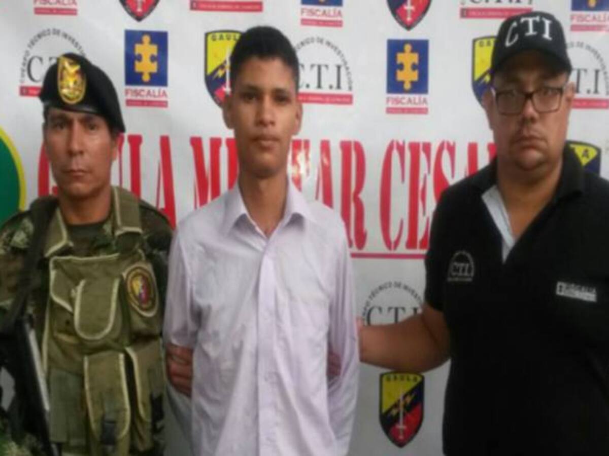 Capturan a uno de los ‘sayayines’ del Bronx en Bosconia, Cesar