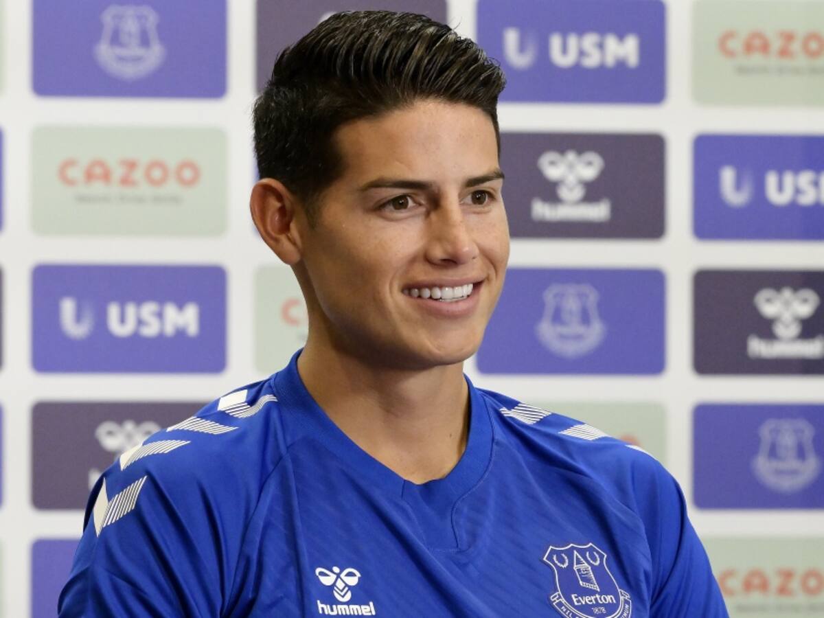 James llegó gratis al Everton, según Transfermarkt
