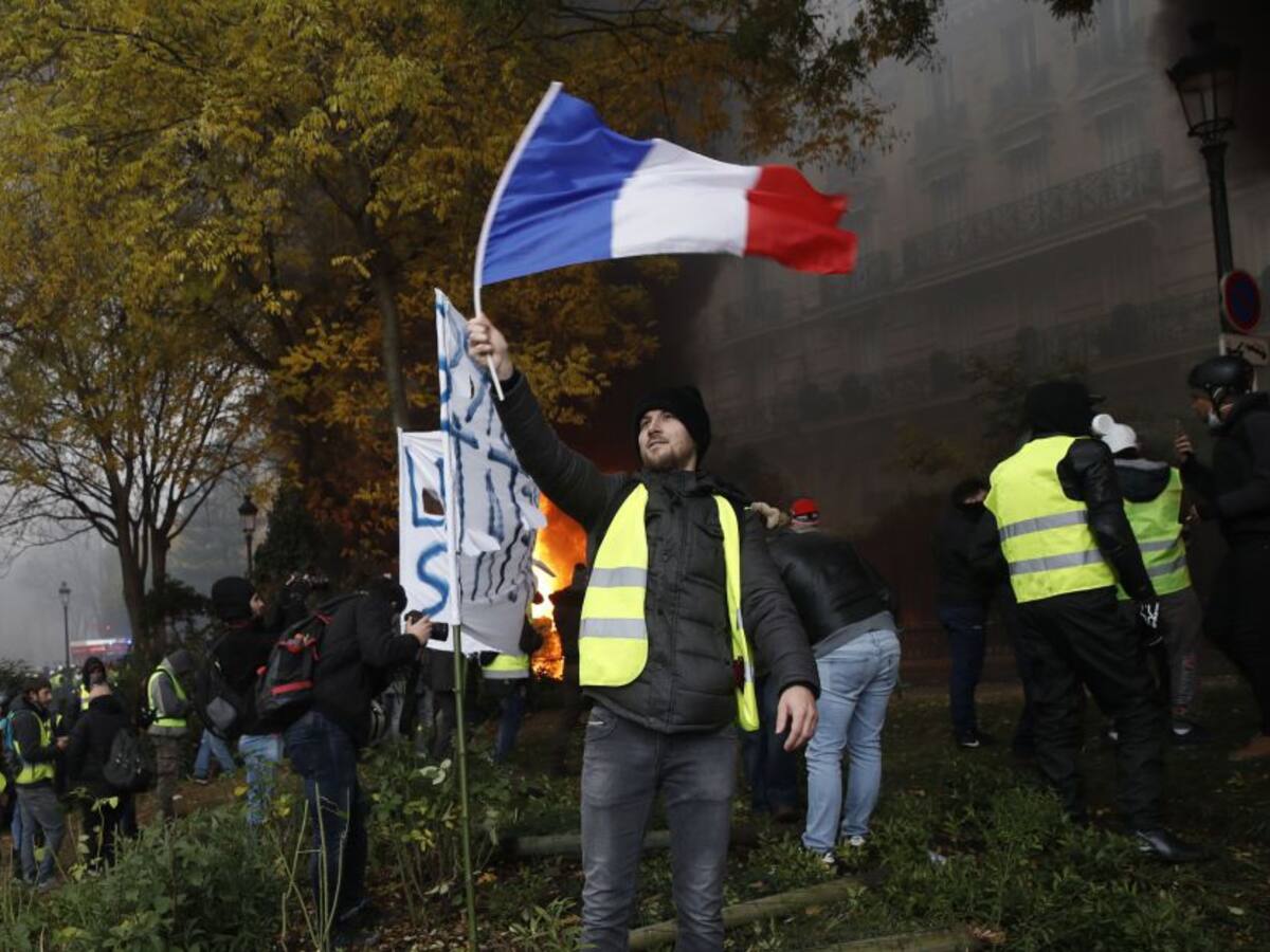 En París la gente está en shock por las manifestaciones