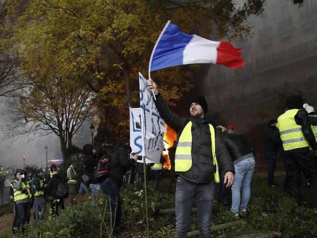 En París la gente está en shock por las manifestaciones