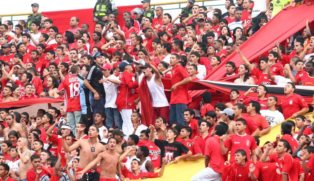 Hinchada del América de Cali