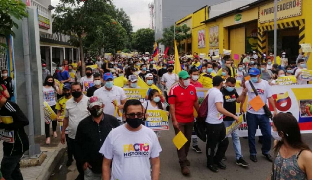 Marchas del paro nacional