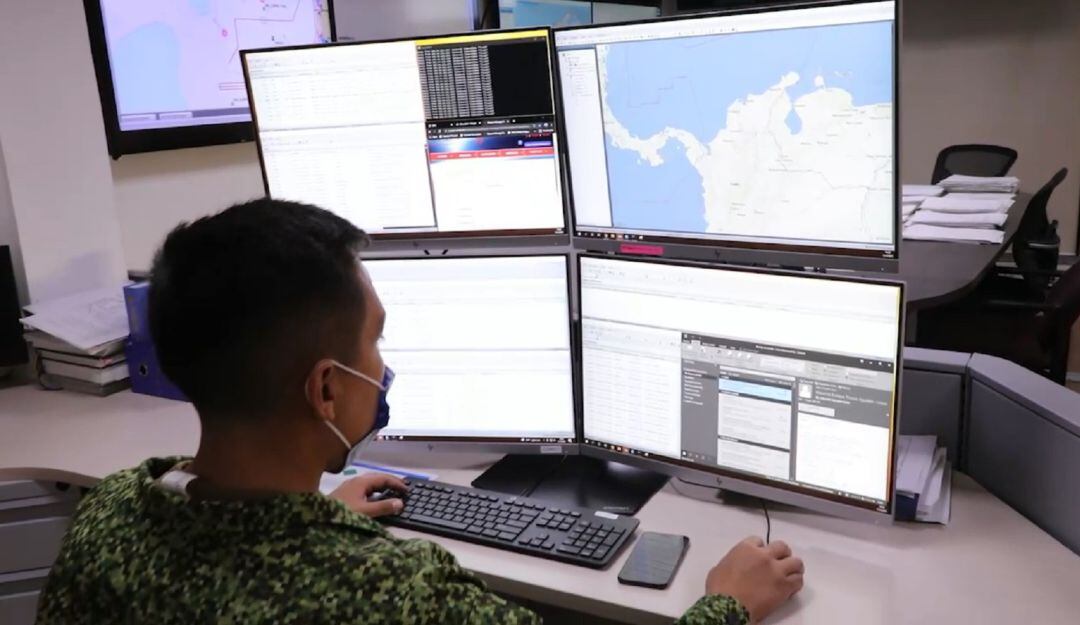 Se simuló el reporte de una aeronave que, debido a dificultades en su sistema eléctrico y propulsión, acuatizó en el mar Caribe colombiano