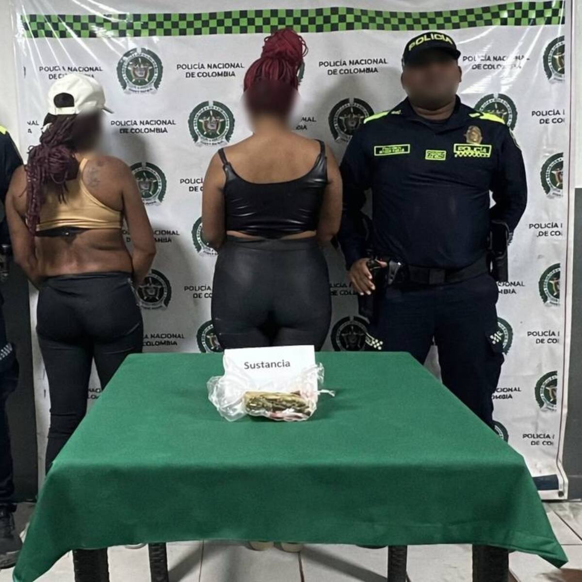 Dos mujeres capturadas con más de 300 dosis de marihuana en zona norte de Cartagena
