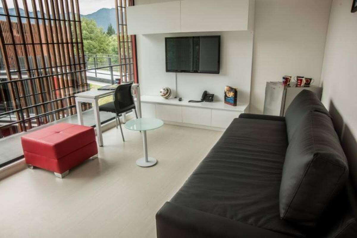 Sala de las habitaciones de los jugadores.