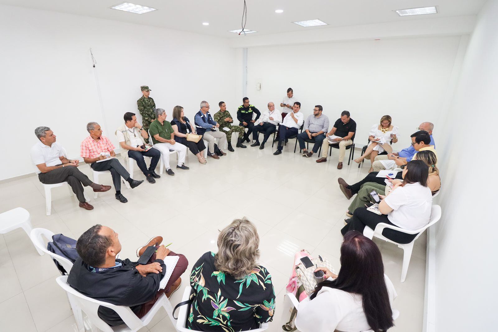 Se estableció el compromiso de mensualmente realizar encuentros para analizar el contexto de seguridad y orden público de cara a las elecciones en Neiva.