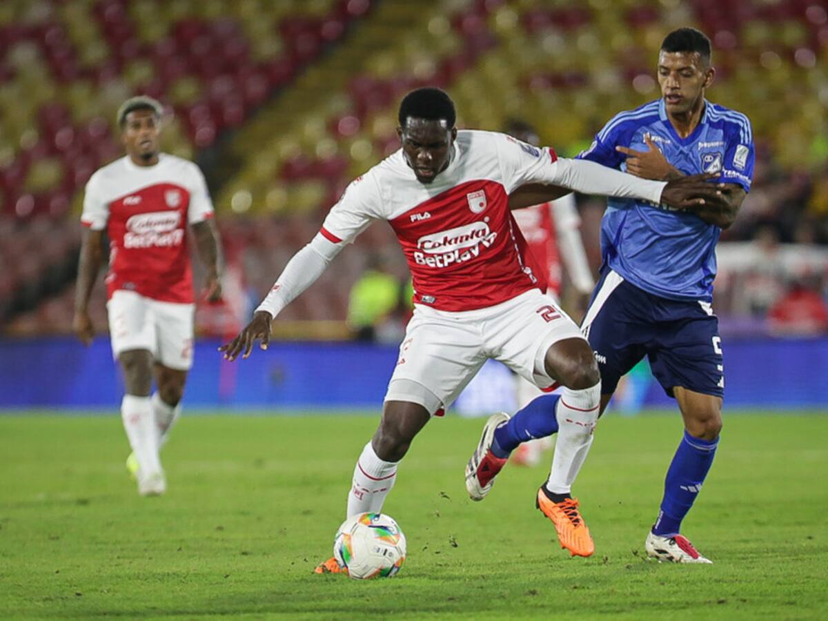 Yilmar Velásquez avisa a los demás equipos del FPC: “Ante Millonarios se vio al verdadero Santa Fe”