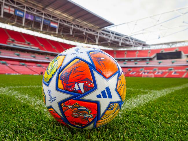 Balón para la fase final de la Champions League. EFE/ Adidas