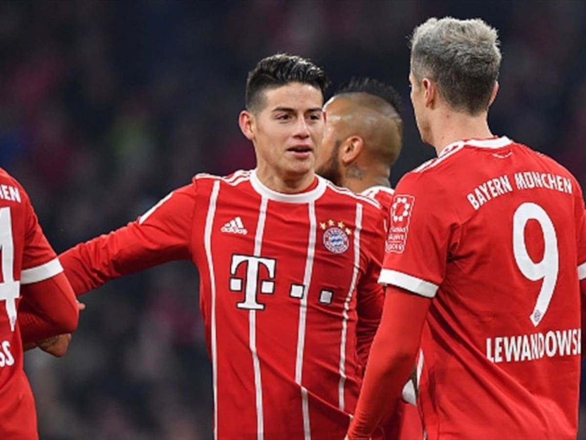 Bayern Múnich, con James Rodríguez a bordo y enfocado, vence al Hannover