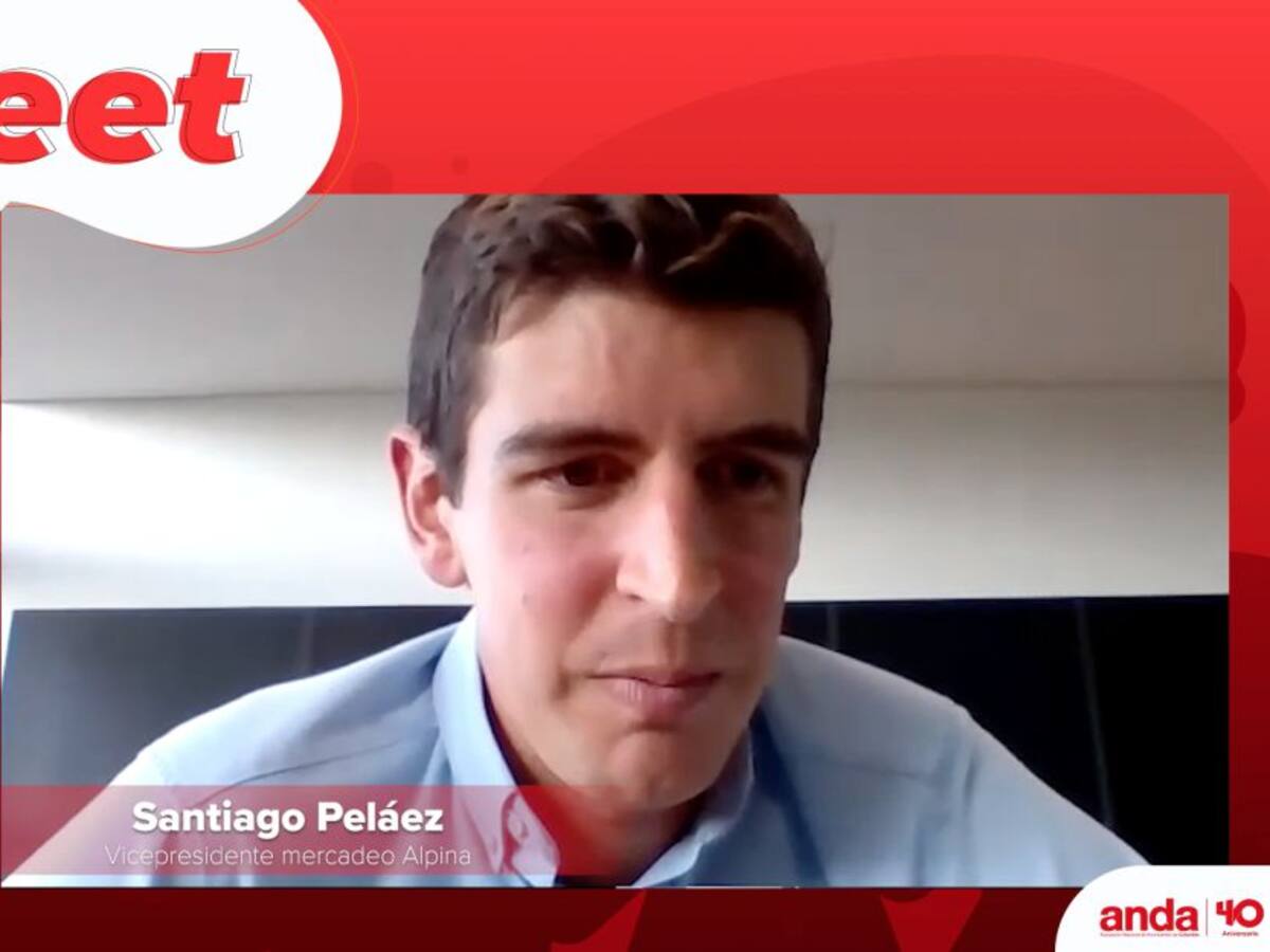 Santiago Peláez, Vicepresidente de Mercadeo Alpina