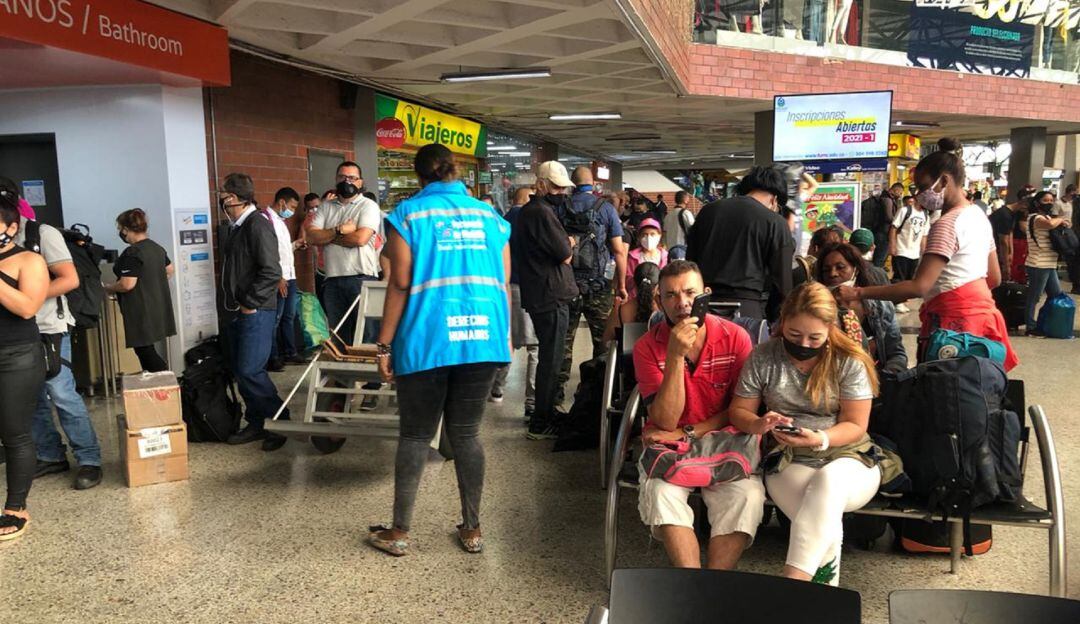 Pasajeros en Terminales